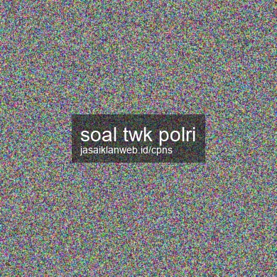 Soal Twk Polri