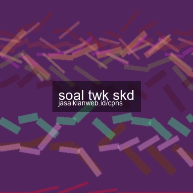 Soal Twk Skd