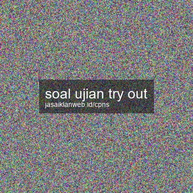 Soal Ujian Try Out