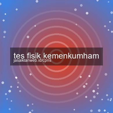 Tes Fisik Kemenkumham