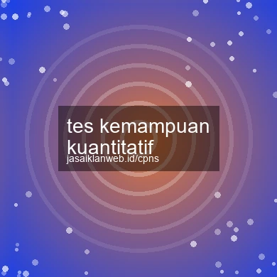 Tes Kemampuan Kuantitatif