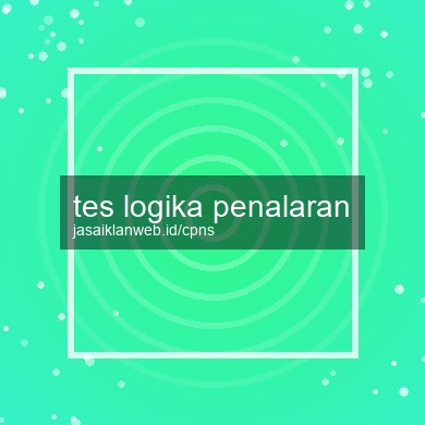 Tes Logika Penalaran