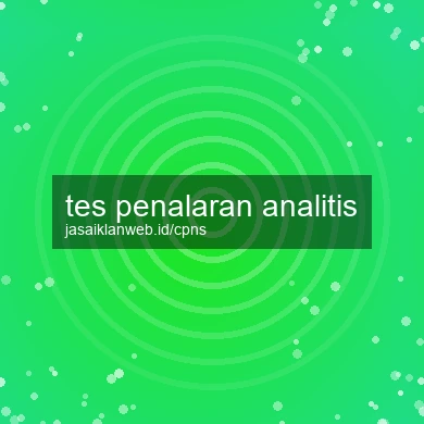 Tes Penalaran Analitis