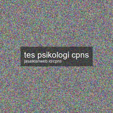 Tes Psikologi Cpns