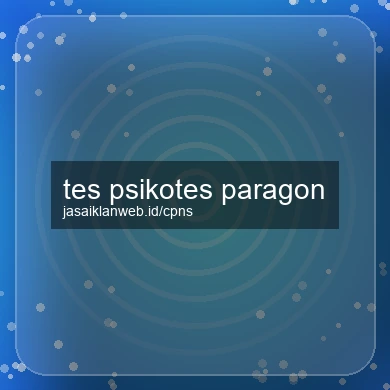 Tes Psikotes Paragon