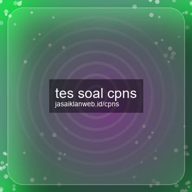 Tes Soal Cpns