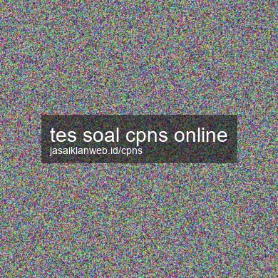 Tes Soal Cpns Online
