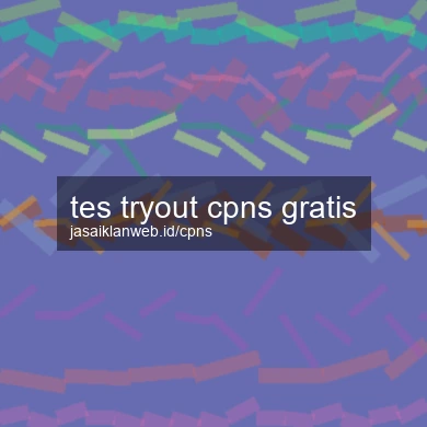 Tes Tryout Cpns Gratis