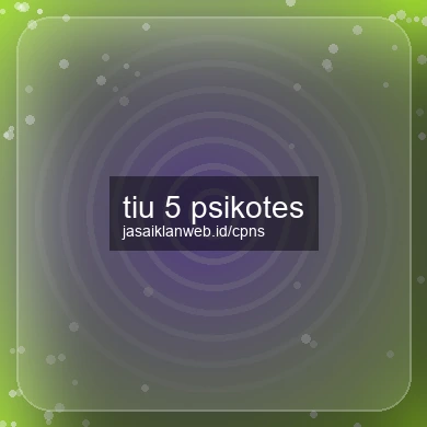Tiu 5 Psikotes
