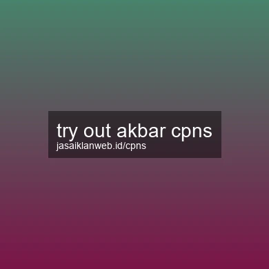 Try Out Akbar Cpns