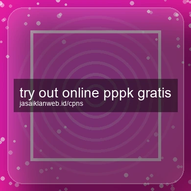 Try Out Online Pppk Gratis