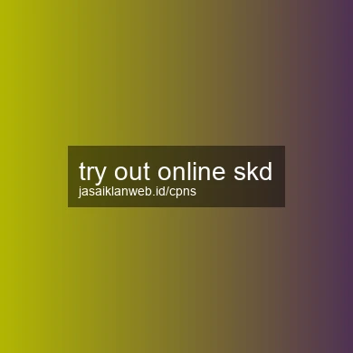 Try Out Online Skd