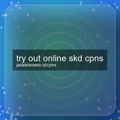 Try Out Online Skd Cpns