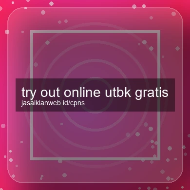 Try Out Online Utbk Gratis