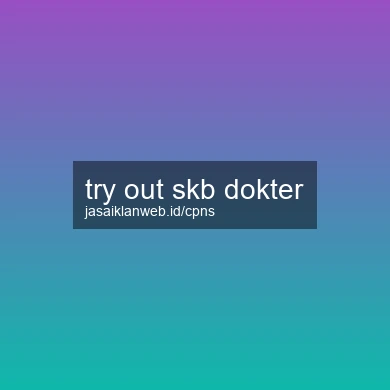 Try Out Skb Dokter