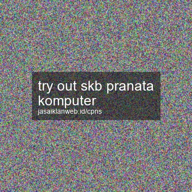 Try Out Skb Pranata Komputer