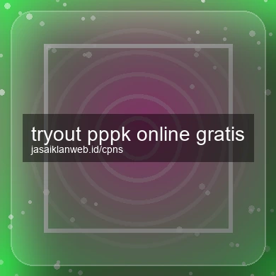 Tryout Pppk Online Gratis