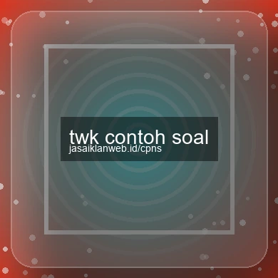 Twk Contoh Soal