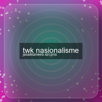 Twk Nasionalisme