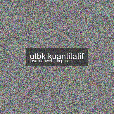 Utbk Kuantitatif