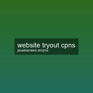 Website Tryout Cpns