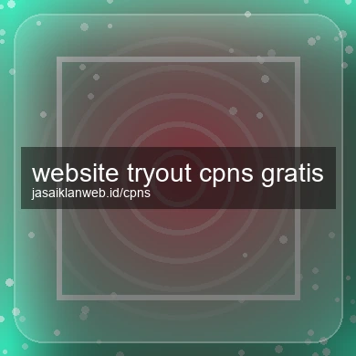 Website Tryout Cpns Gratis