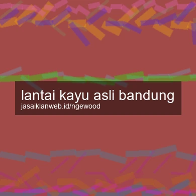 Lantai Kayu Asli Bandung