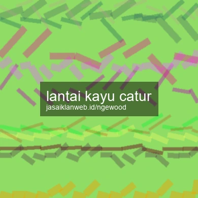 Lantai Kayu Catur