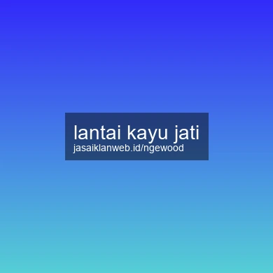 Lantai Kayu Jati