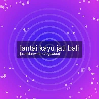 Lantai Kayu Jati Bali
