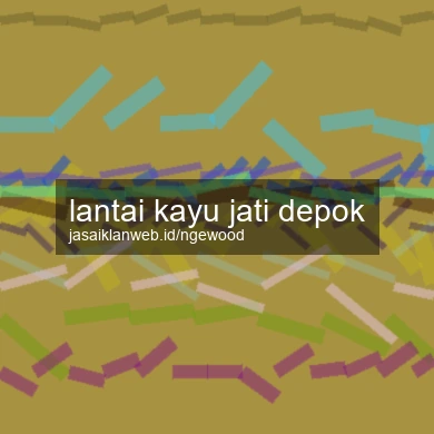 Lantai Kayu Jati Depok