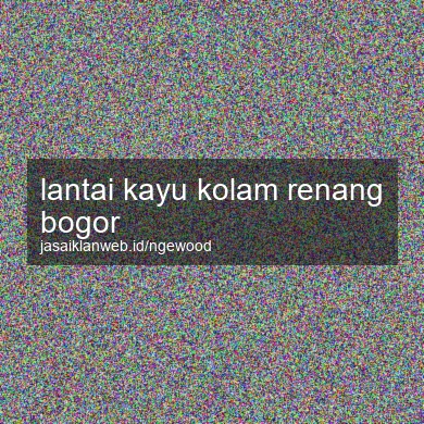 Lantai Kayu Kolam Renang Bogor