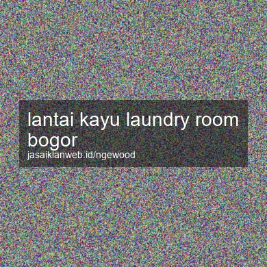 Lantai Kayu Laundry Room Bogor