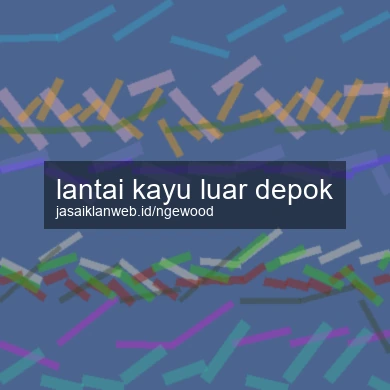 Lantai Kayu Luar Depok