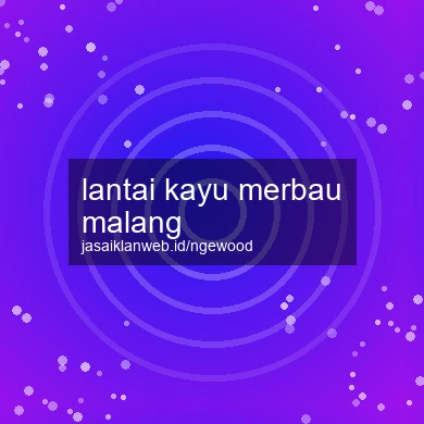 Lantai Kayu Merbau Malang