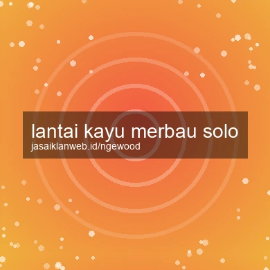 Lantai Kayu Merbau Solo