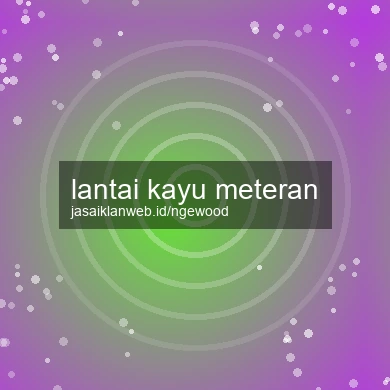 Lantai Kayu Meteran