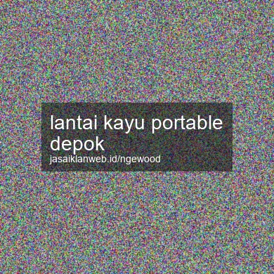 Lantai Kayu Portable Depok