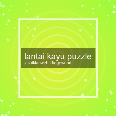 Lantai Kayu Puzzle