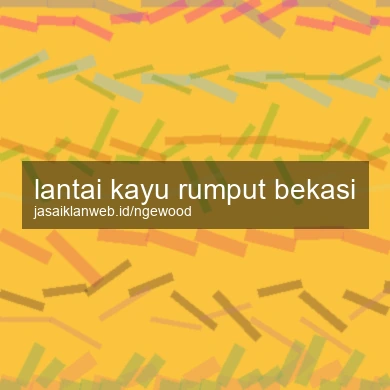 Lantai Kayu Rumput Bekasi