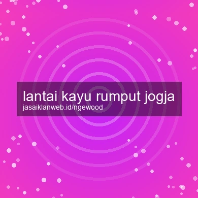 Lantai Kayu Rumput Jogja