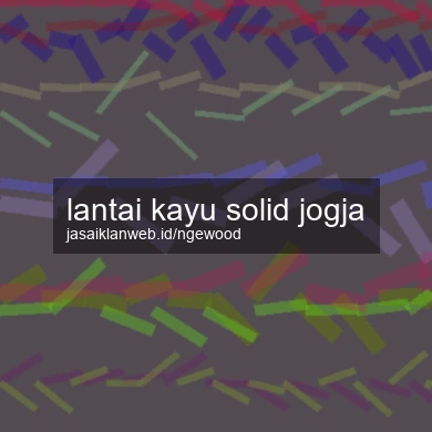 Lantai Kayu Solid Jogja