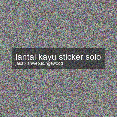 Lantai Kayu Sticker Solo