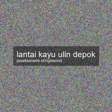 Lantai Kayu Ulin Depok