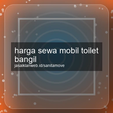 Harga Sewa Mobil Toilet Bangil
