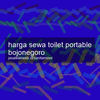Harga Sewa Toilet Portable Bojonegoro