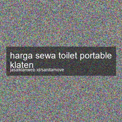 Harga Sewa Toilet Portable Klaten