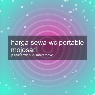Harga Sewa Wc Portable Mojosari