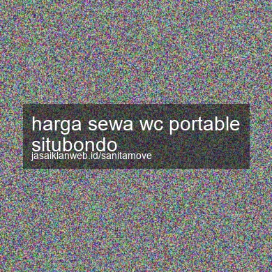 Harga Sewa Wc Portable Situbondo