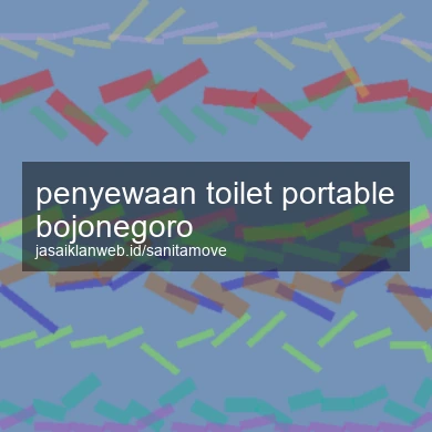 Penyewaan Toilet Portable Bojonegoro
